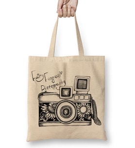 Foto Camera Fotoğrafçı Foto Bez Çanta Uzun Saplı
