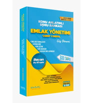 Emsal Yayınları Aöf Emlak Yönetimi 1.sınıf 1.yarıyıl Güz Dönemi Süper Set (Çok Renkli)