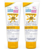 Sebamed Baby Sun Care Güneş Kremi 75ML 50+ Çok Yüksek Faktör Çoçuk (2 Li Set)