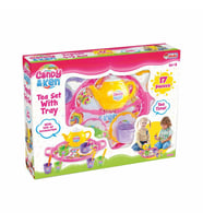 01593 CANDY TEPSİLİ ÇAY SET
