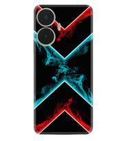 Realme C55 Kılıf Silikon Desen Özel Seri Smoke 1728