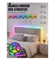 Mey İthalat® Dekoratif Kumandalı Şerit LED 5 Metre