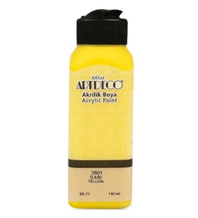 Artdeco Akrilik Boya 140 ml Sarı