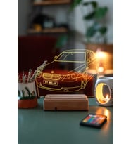 Bmw E60 16 Renk Kumandalı 3D Gece Lambası