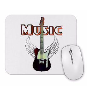 Guitar Music Gitar Müzik Mouse Pad