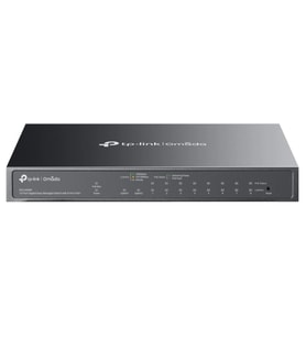 TP-LINK OMADA ES210GMP 10 PORT GIGABIT + 8PORT POE+ YÖNETİLEBİLİR 123W POE METAL KASA SWITCH