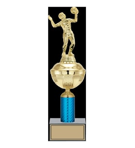 ODAK KUPA - Figürlü Kupalar - Voleybol Kadın Figürlü Kupalar FG-051 C - 38 cm