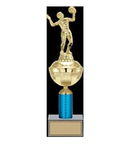 ODAK KUPA - Figürlü Kupalar - Voleybol Kadın Figürlü Kupalar FG-051 C - 38 cm