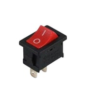 Ayt Powermaster IC-125B-1 Mini Kırmızı Işıksız On-Off Aç Kapa Anahtar Düğme Buton