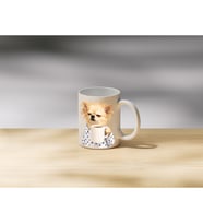 Everything Shower Yazılı Havlulu Şampuanlı Kedi Çift Taraflı Baskılı Porselen Kupa Bardak