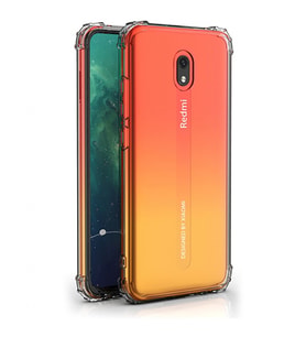 Blogy RedMi 8A ile Uyumlu Crystal Fit Kılıf Crystal Clear