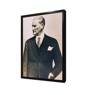 Atatürk Çerçeveli Mdf Tablo