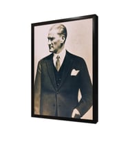 Atatürk Çerçeveli Mdf Tablo