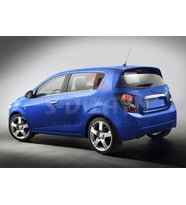 Chevrolet Aveo 2 HB Krom Cam Çıtası 4 Prç 2012-2020