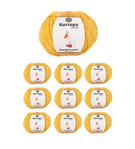 10 Adet Amigurumi El Örgü İpi 50gr 317