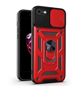 Microsonic Apple iPhone SE 2022 Kılıf Impact Resistant Kırmızı