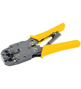 Ayt Powermaster YK-2008R RJ11-RJ12-RJ22-RJ45 Ethernet Sıkma Pensesi Telefon İnternet Jack Soket Takma Sıkma Pense
