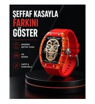 Mey İthalat® Geniş Ekranlı Akıllı Saat Şık ve Modern Tasarım Yeni Nesil
