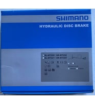 SHIMANO Fren (Kit) BRMT200KITMT200 Sol / ön Kanatsız resin Post monte maşa için adaptörsüz 1000 (siyah)
