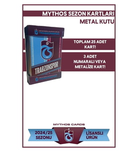 2024-25 Sezon Kartları - Metal Kutu