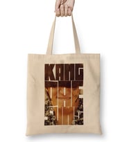 Bigbang Daesung Typography Bez Çanta Uzun Saplı