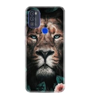 Reeder P13 Blue Max Pro 2021 Kılıf Desenli Silikon Boyun Askılı Leon Flowers 1333