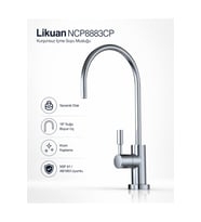Likuan NCP8883CP Premium Krom İçme Suyu Arıtma Musluğu Led’siz Kuğu Boyun