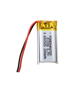 Powermaster 60x15x25 mm 3.7 Volt 180 Mah Lityum Polimer Pil Akıllı Saat Kulaklık Pili Şarjlı Pil