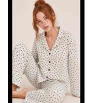 Night Kadın Uzun Kollu Rahat Pijama Takımı 4749