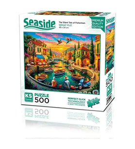 Ks Games The Silent Tale Of Fishermen 500 Parça Puzzle