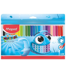 Maped Keçeli Boya Kalemi Peps Ocean 24 Renk 845722