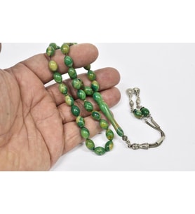 Sıkma Kehribar 7*11 mm  (Khr -10927)