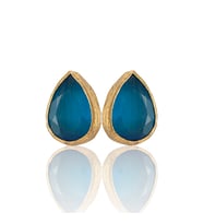 Kadir Jewellery 22 Ayar Altın Kaplama Kadın Minimal Küpe -El İşçiliği Ve Hipoalerjenik Küpe