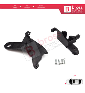 Toyota Corolla MK10 X E140 E150 Altis 2006-2010 8119512050 İçin Sol Ön Far Ayak Tamir Seti