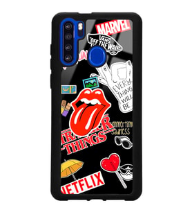 Reeder P13 Blue Max Uyumlu Sticker Tasarımlı Glossy Telefon Kılıfı