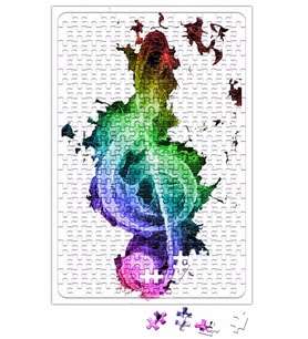 Clave De Sol Müzik Nota Puzzle 240 Parça Yapboz