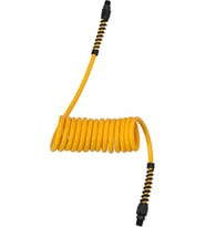 Dewalt 1/4-Inç X 10Ft Poliüretan Geri Tepme Hortumu, 1/4 İnç Bağlantı Parçaları Ve Bükme Kısıtlayıcı