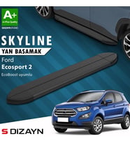 S-Dizayn Ford EcoSport 2 Ecoboost EcoBoost 1.0 Skyline Siyah Yan Basamak 173 Cm 2012-2022 A+ Kalite