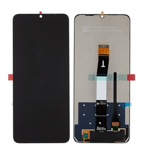 Xiaomi Uyumlu Redmi 12C Lcd Ekran Çıtasız Orj. (Siyah)