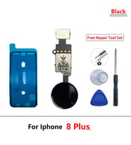 iPhone 8 PLUS home tuşu Toz Batnı Tamir seti Tıkım SİYAH