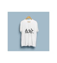 Oversize Çubuk Müzisyen ve Müzik aletleri tasarım unisex T-shirt