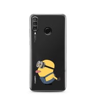 Huawei P30 Lite Uyumlu Baskılı Yumuşak Silikon Şeffaf Telefon Kılıfı