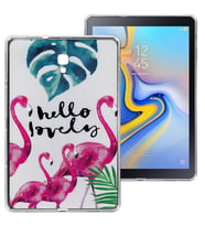 Samsung Galaxy Tab A  SM T590 Baskılı Silikon Kılıf BK-22