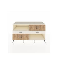 Kronos Konsol 3 Raflı 2 Çekmeceli 4 Kapaklı 176x59x99 Aytaşı-Çam/Aytaşı