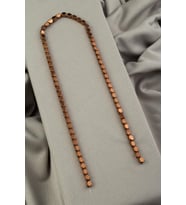 Hematit Doğal Taş Parlak Kahverengi Dikdörtgen Kesim 4x6mm Dizi [AA]