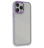 Newface Apple iPhone 14 Pro Kılıf Dora Kapak - Lila
