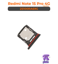 Redmi Note 15 Pro 4G Sim Kart Tepsisi Çekmecesi Aparatı 25100RA69G Uyumlu