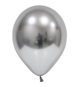 BALON KROM PARLAK 12 İNC GÜMÜŞ PK:50-