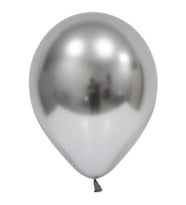 BALON KROM PARLAK 12 İNC GÜMÜŞ PK:50-