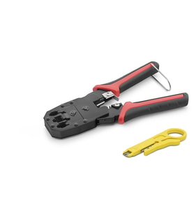 Rj45 8P8C Sıkma Pensesi Kırmızı TK154